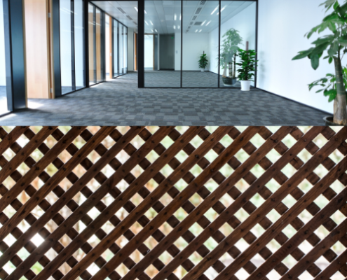 مقایسه پارتیشن چوبی با شیشه ای