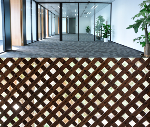 مقایسه پارتیشن چوبی با شیشه ای