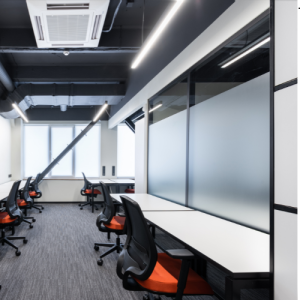 پارتیشن شیشه ای مات