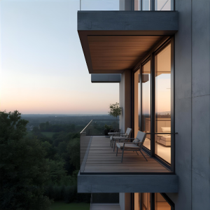 بهترین فروشگاه پروفیل شیشه بالکنی