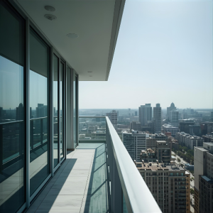 پروفیل شیشه بالکنی در کرج