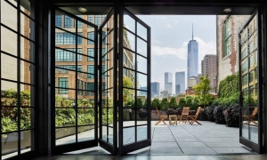 شیشه بالکن تاشو ویلایی راه حلی برای فضای باز چهارفصل