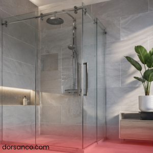شیشه سکوریت کابین دوش
