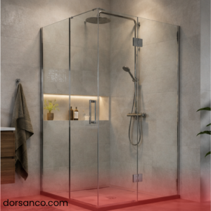 شیشه سکوریت در کابین دوش