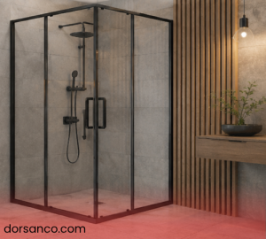 کابین دوش شیشه ای