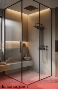 کابین دوش فریم دار