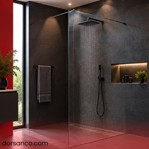 کابین دوش واک این برای حمام کوچک