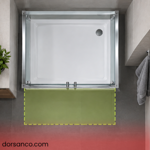 کابین دوش نیم گرد